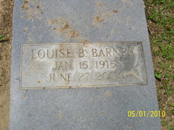 Louise <I>Bass</I> Barnes 