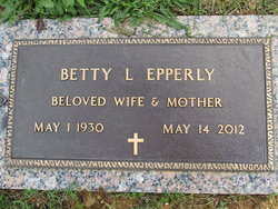 Betty Lee <I>Hall</I> Epperly 