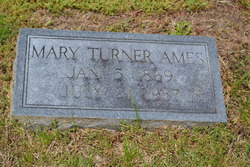 Mary <I>Turner</I> Ames 
