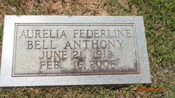 Aurelia Federline <I>Bell</I> Anthony 