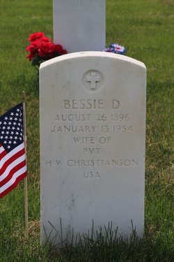 Bessie Isabel <I>Dowson</I> Christianson 
