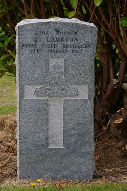 Private Robert Lambton 