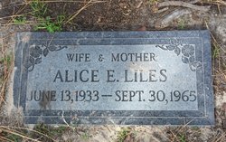 Alice Esther <I>Hoffmann</I> Liles 
