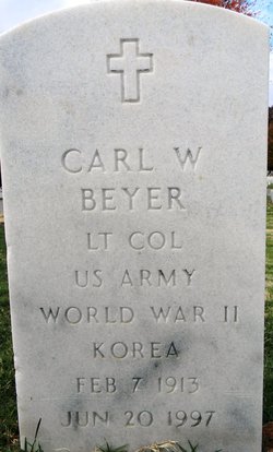 Carl W Beyer 
