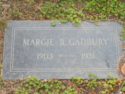 Margie B Gadbury 