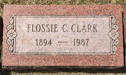 Flossie C <I>Kinkade</I> Clark 