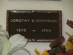 Dorothy Delmina <I>Rollins</I> Cuthbert 