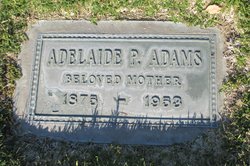 Adelaide Pearl <I>Collier</I> Adams 