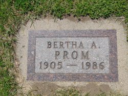 Bertha A. Prom 