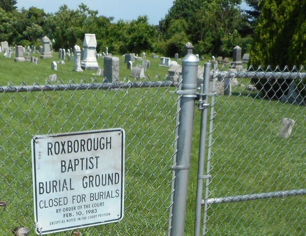 Roxborough Baptist Burial Ground