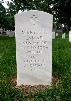 Mary Lee <I>Lamar</I> Anderson 