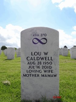 Lou <I>Walters</I> Caldwell 