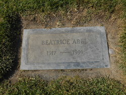 Beatrice Bernice <I>Dubin</I> Abel 