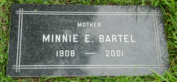 Minnie Elizabeth <I>Ruf</I> Bartel 