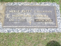 Merle E. “Patty” <I>Ankrom</I> Callahan 