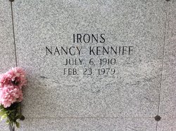 Nancy <I>Keniff</I> Irons 