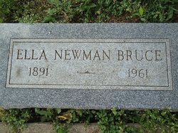 Ella <I>Newman</I> Bruce 