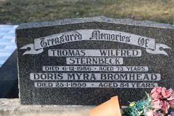 Doris Myra <I>Morcom</I> Bromhead 