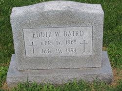 Edward Wayne “Eddie” Baird 