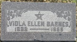 Viola Ellen <I>Green</I> Barnes 