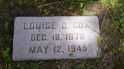 Louise <I>Deshler</I> Cox 