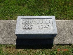 Mary Ellen “Ella” <I>Hukill</I> Adams 