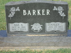 Ada A. <I>Ward</I> Barker 