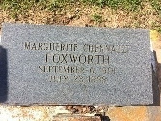 Marguerite <I>Chennault</I> Foxworth 