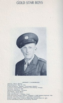 PFC Leonard J. Lachenmaier Jr.