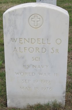 Wendell Oliver Alford Sr.