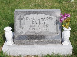 Doris E. <I>Watson</I> Bailey 