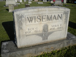 Vera Edith <I>Ray</I> Wiseman 