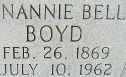 Nannie Bell <I>Harris</I> Boyd 