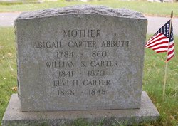 Abigail <I>Wilson</I> Carter Abbott 