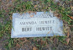 Amanda Elizabeth <I>Almy</I> Hewitt 