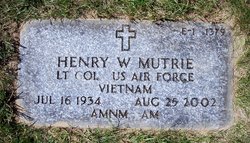 Henry W Mutrie 