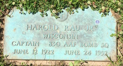 CPT Harold R Rau Jr.