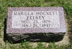 Marilla Ellen <I>Hockett</I> Felkey 