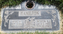 Weston Eugene Hamilton 