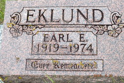 Earl E Eklund 