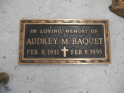 Audrey M. Baquet 