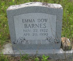 Emma <I>Dow</I> Barnes 