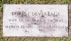 Doris Irene <I>Devereaux</I> Thomas 