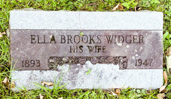 Ella Irene <I>Brooks</I> Widger 