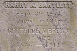 Gertrude S.  <I>Brown</I> Bartlett   