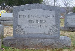 Etta <I>Harris</I> Francis 