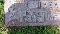 Archie Charles Hazard 