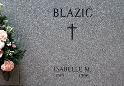 Isabelle Mary <I>Szabo</I> Blazic 