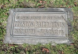 Preston Baird Ervin 