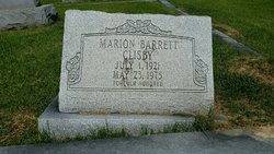 Marion Barrett Clisby 